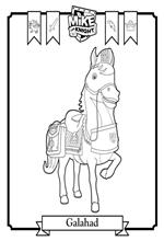 coloring page Galahad